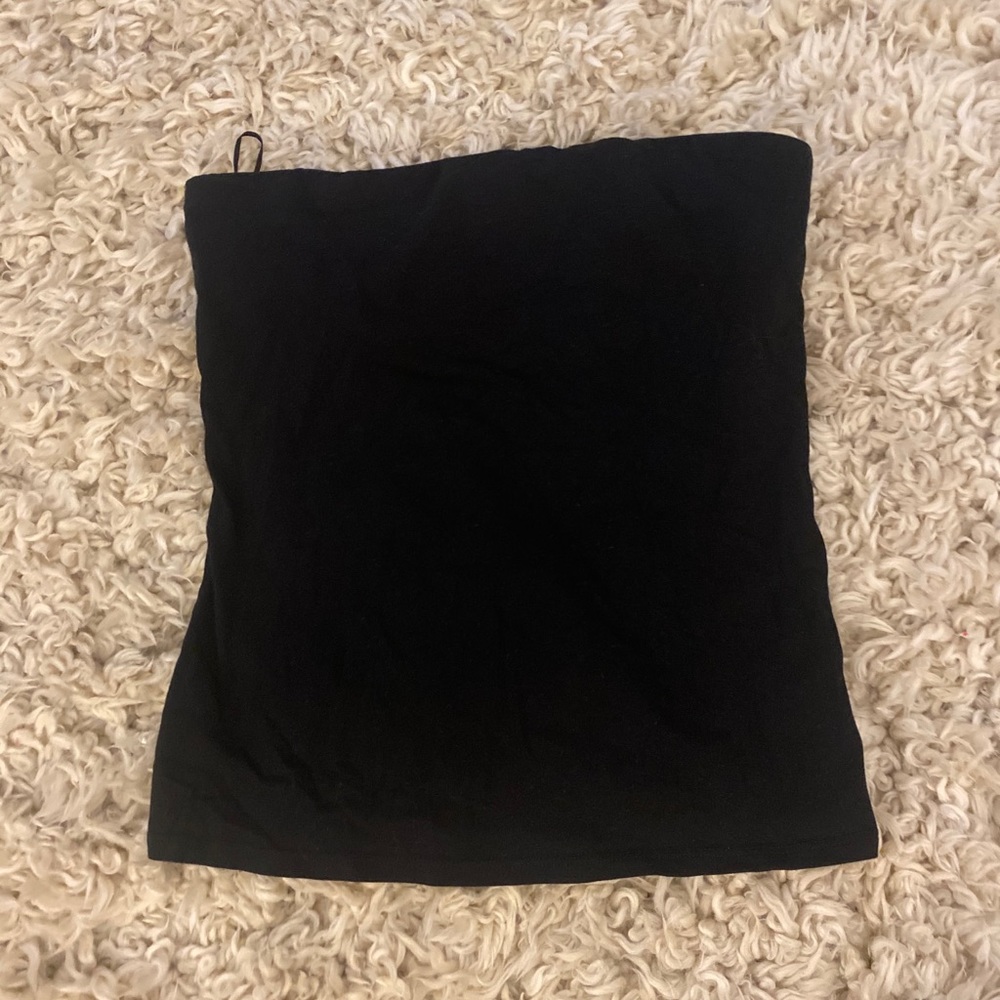 Black express tube top
